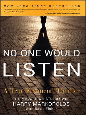 No One Would Listen - ebook